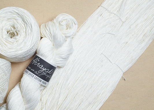 White - Light Worsted Weight/ 8ply