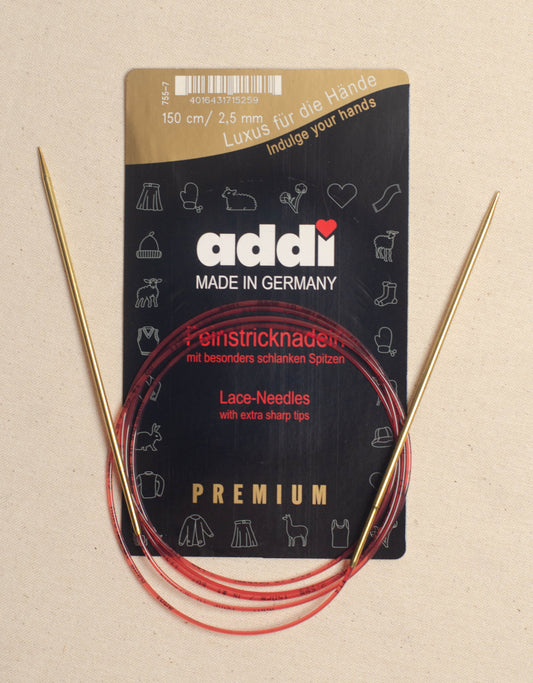 Copy of 150cm/ 2.5mm Addi Circular Lace Knitting Needles