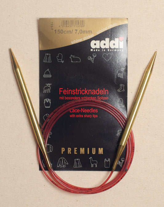 150cm/ 7.0mm Addi Circular Lace Knitting Needles