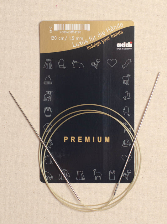 120cm/ 1.5mm Addi Circular Knitting Needles