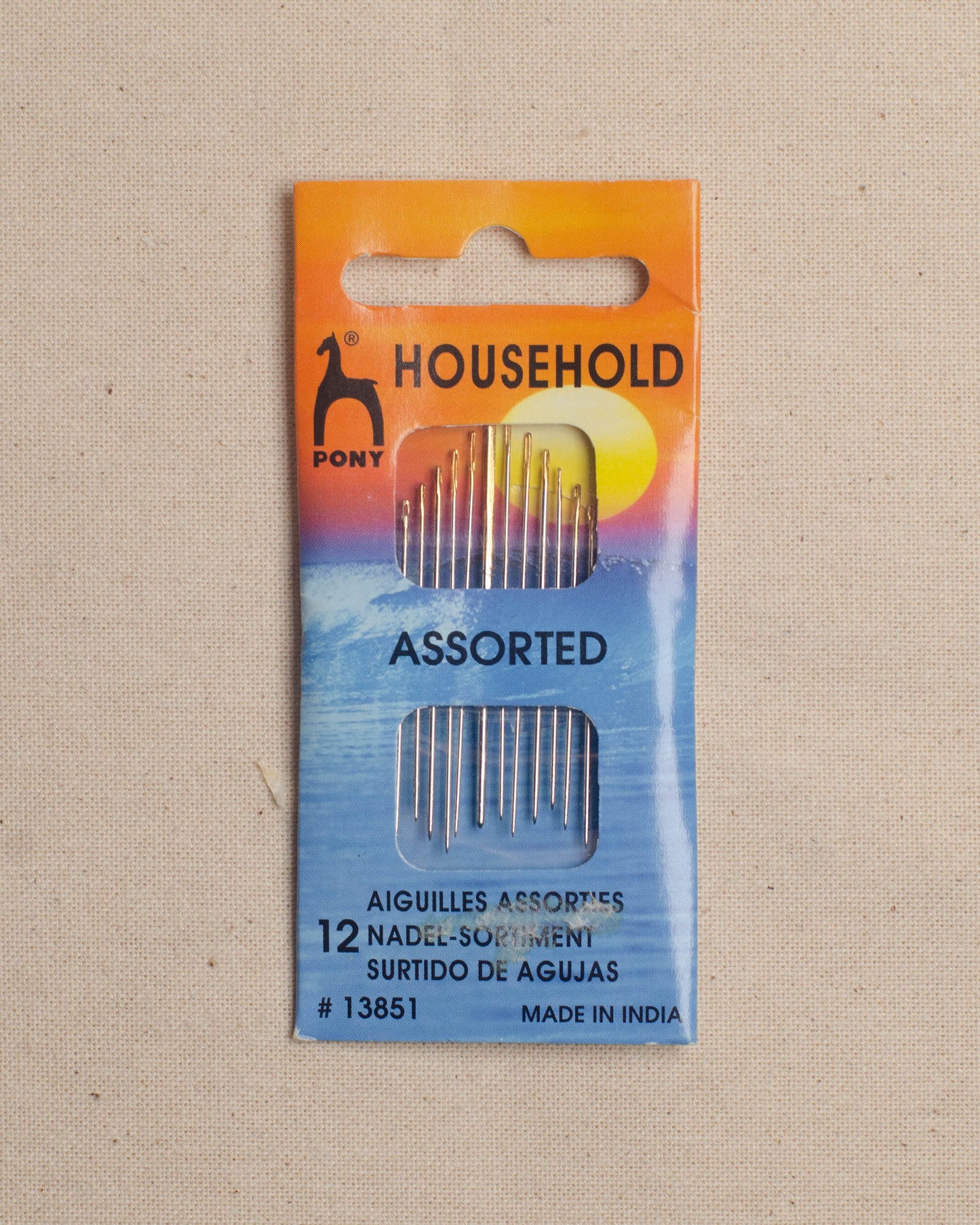 Pony Household 12 pieces Assorted Needles