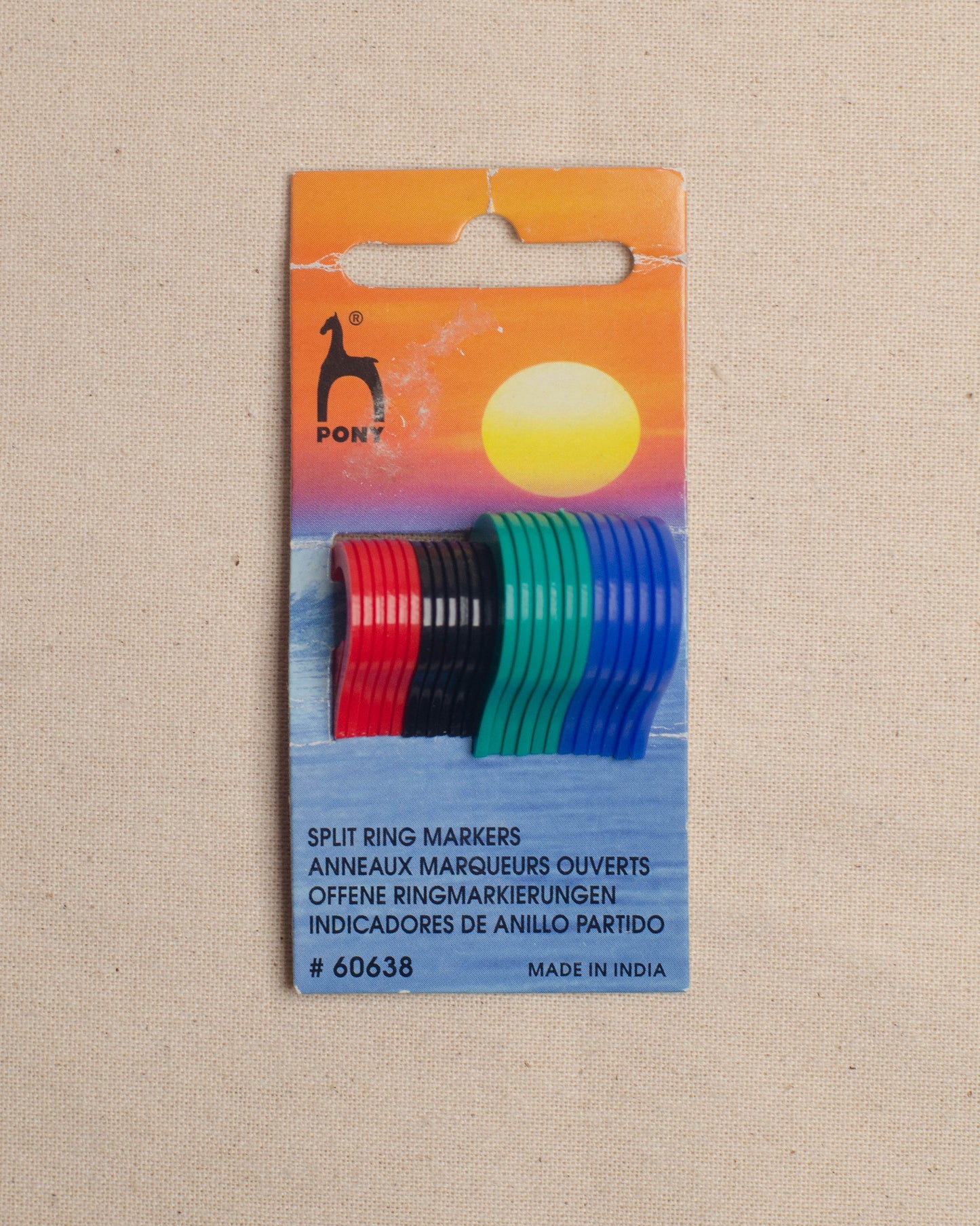 Pony Split Ring Markers 12 small/ 12 Large