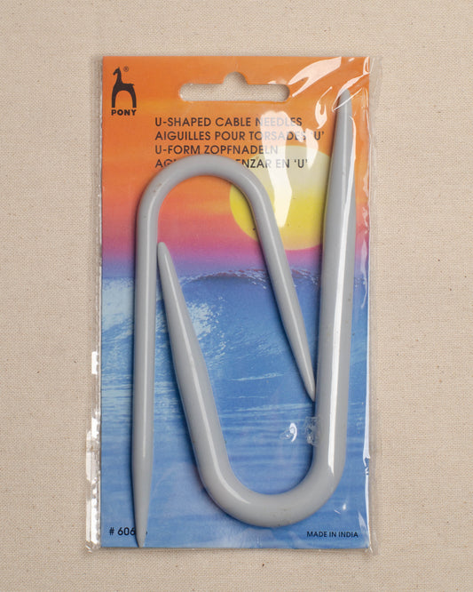 Pony U-Shaped Cable Needle for 6.5 mm & 10 mm