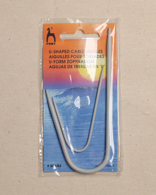 Pony U-Shaped Cable Needles for 2.25 mm & 4 mm