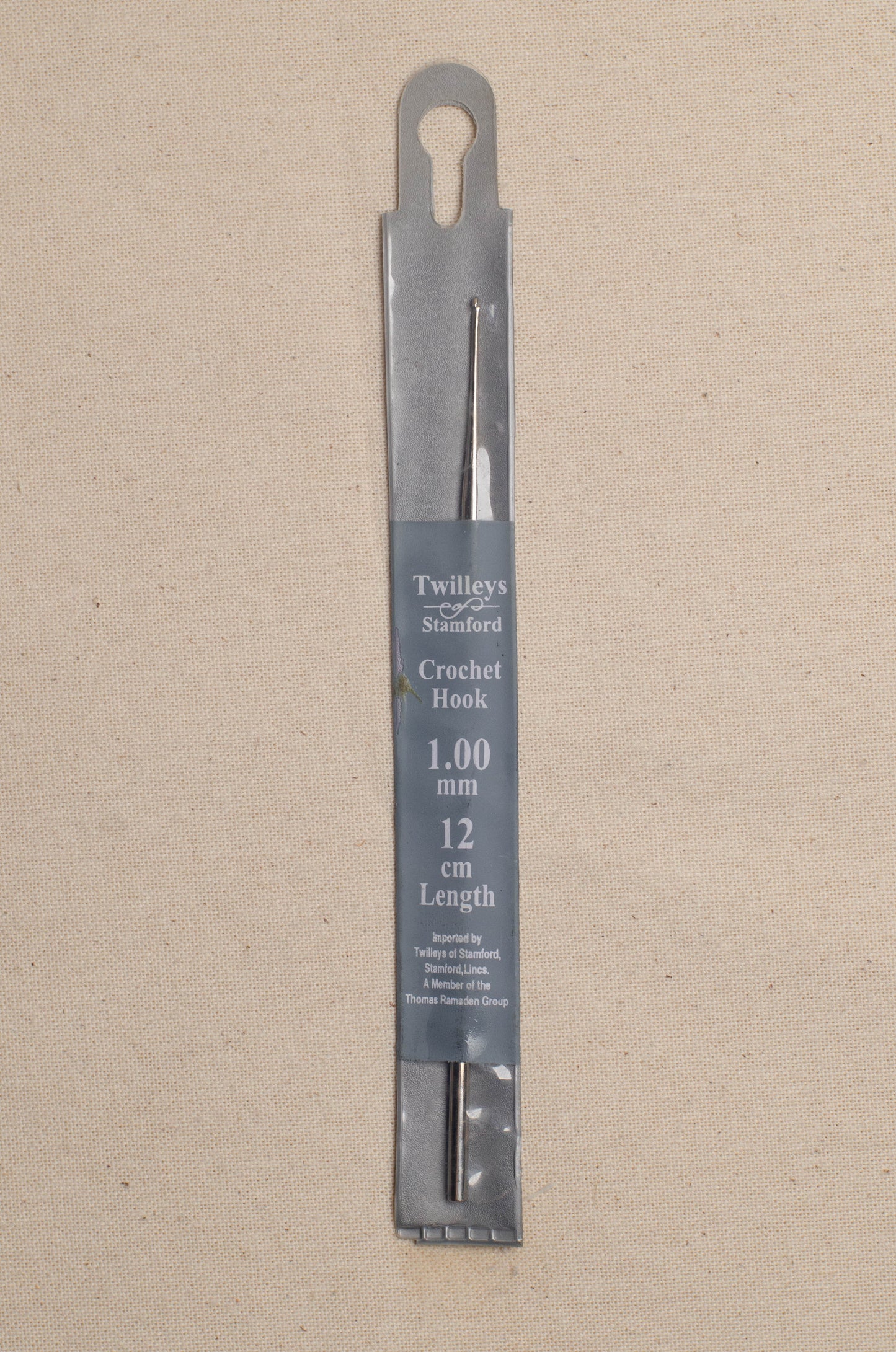 1.0 mm Twilleys of Stamford Steel Crochet Hook