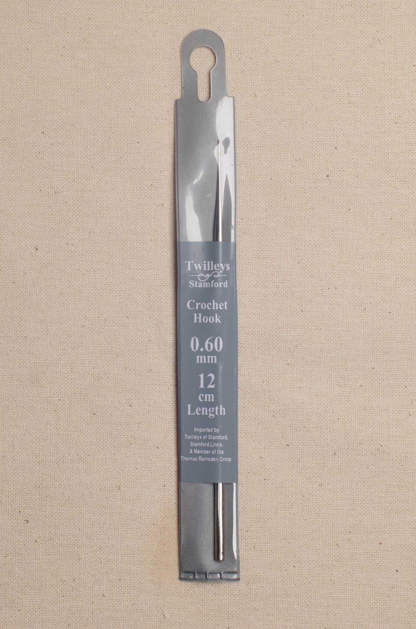 0.60 mm Twilleys of Stamford Steel Crochet Hook