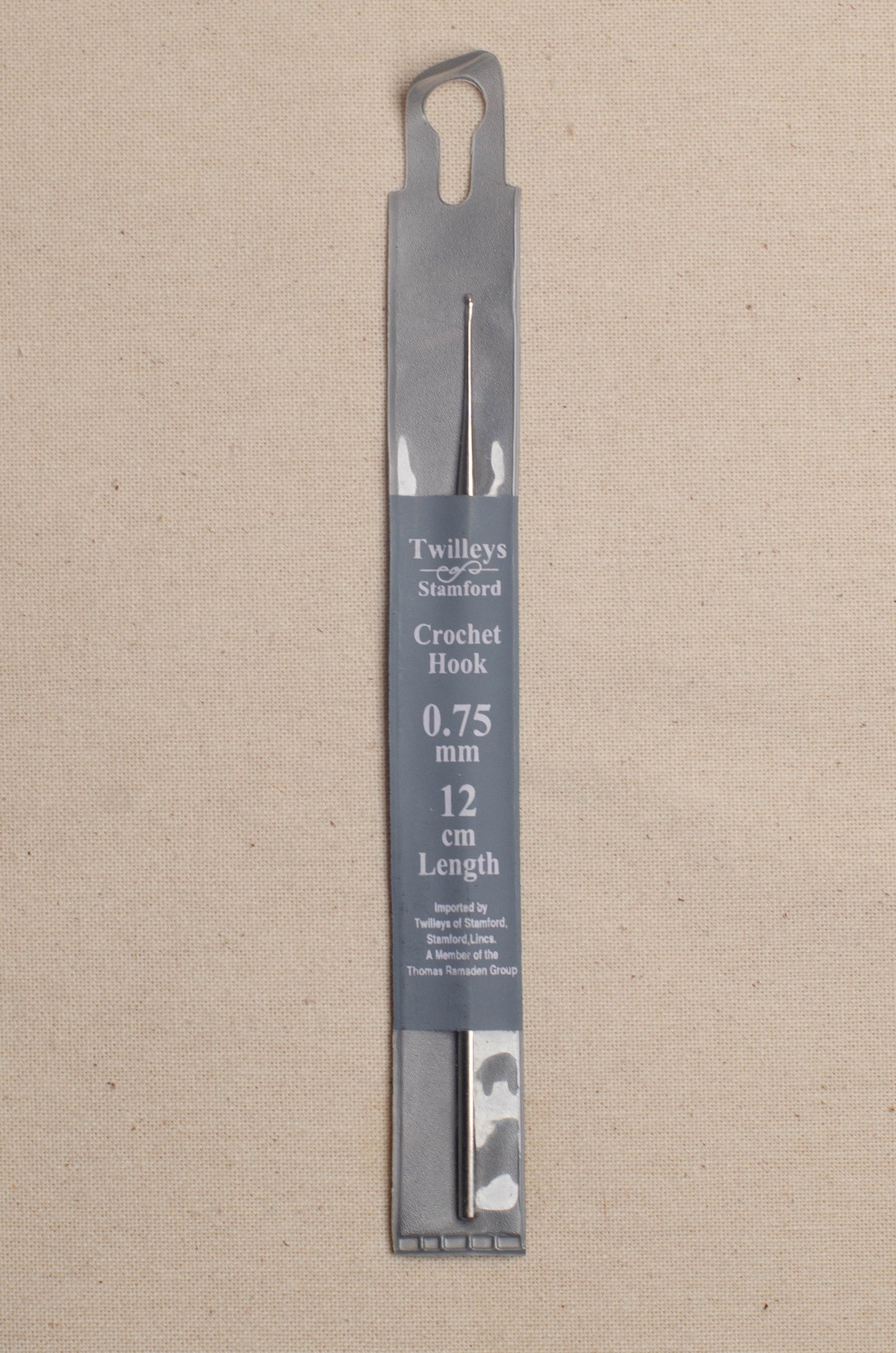 0.75 mm Twilleys of Stamford Steel Crochet Hook