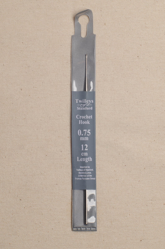 0.75 mm Twilleys of Stamford Steel Crochet Hook