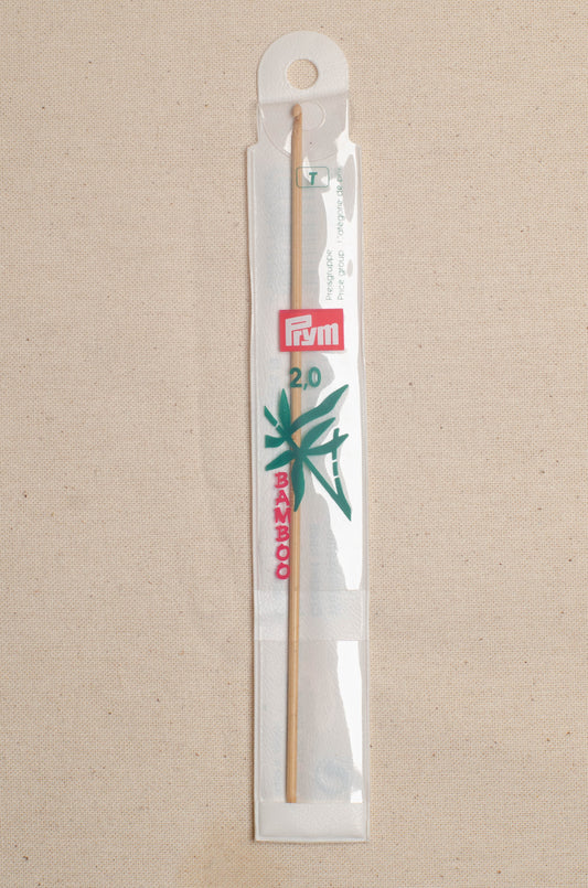 2.0 mm Prym Bamboo Crochet Hook