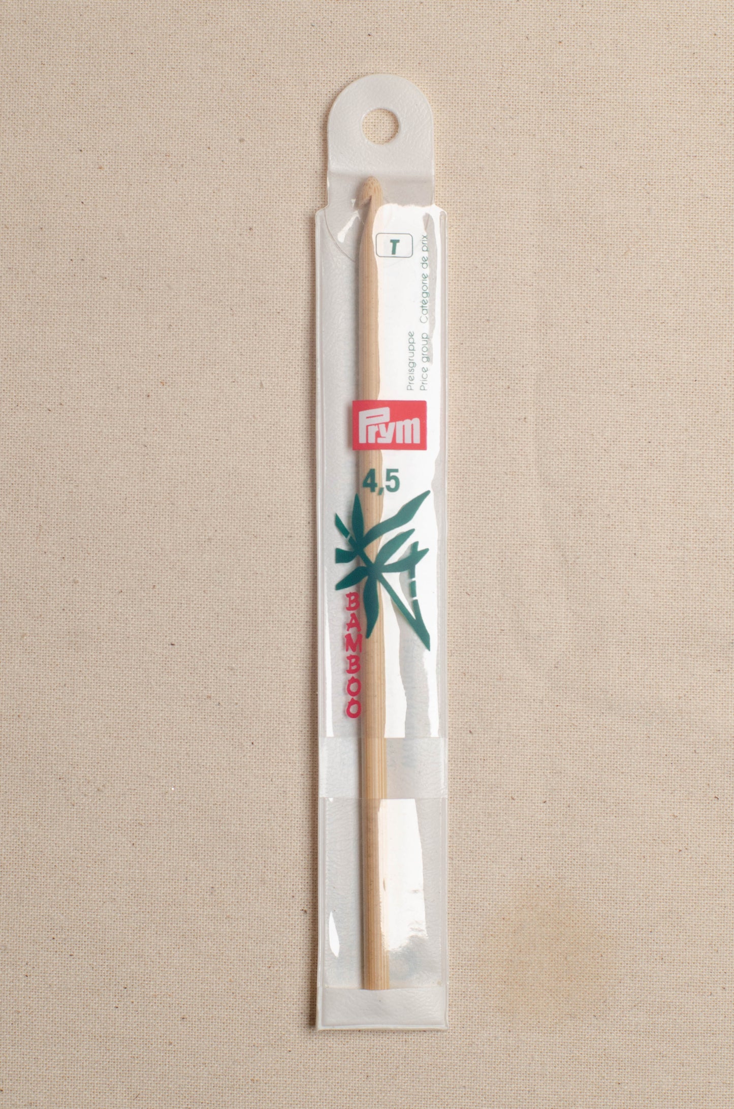 4.5 mm Prym Bamboo Crochet Hook