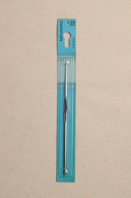 1.50 mm Milward Aluminum Crochet Hook