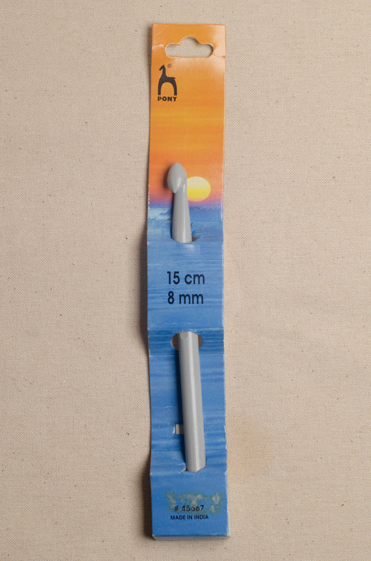 8.0 mm Pony Classic Plastic Crochet Hook