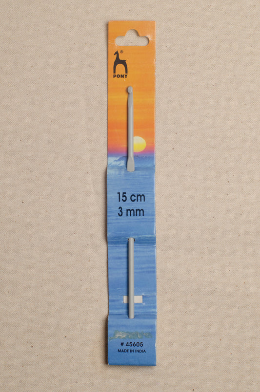 3.0 mm Pony Classic Plastic Crochet Hook