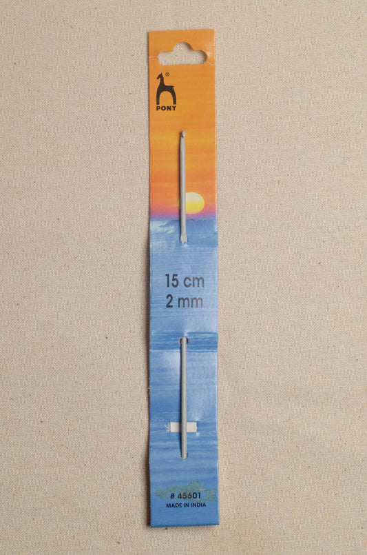 2.0 mm Pony Classic Plastic Crochet Hook