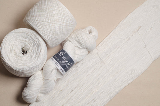 White - Sock Weight/ 4ply