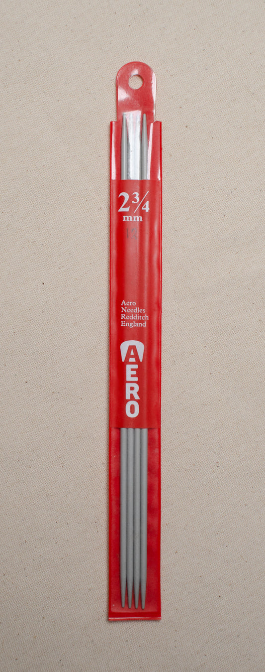 Aero 20cm Double Point Knitting Needles - 20cm X 2.75mm
