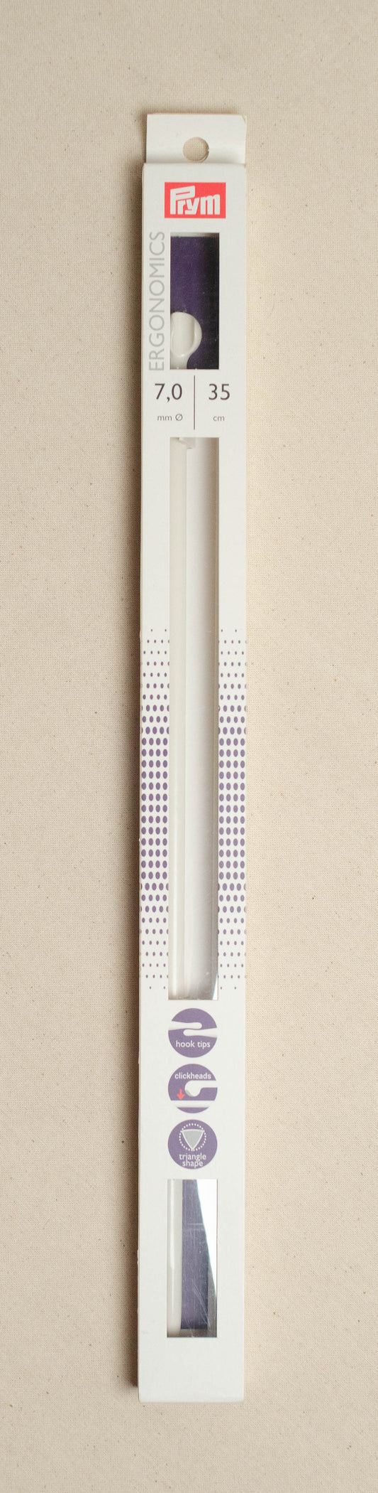 Prym Ergonomics 35cm Knitting Needles - 35cm X 7.0mm