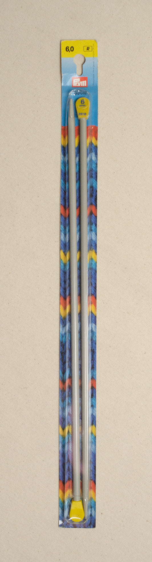 Prym 35cm Knitting Needles - 35cm X 6.0mm