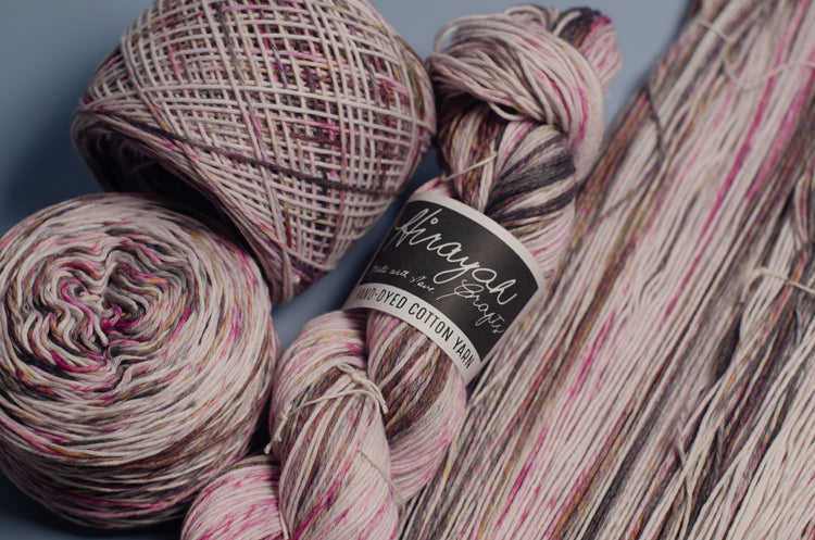 Light worsted weight with three pieces available