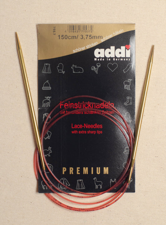 150cm/ 3.75mm Addi Circular Lace Knitting Needles