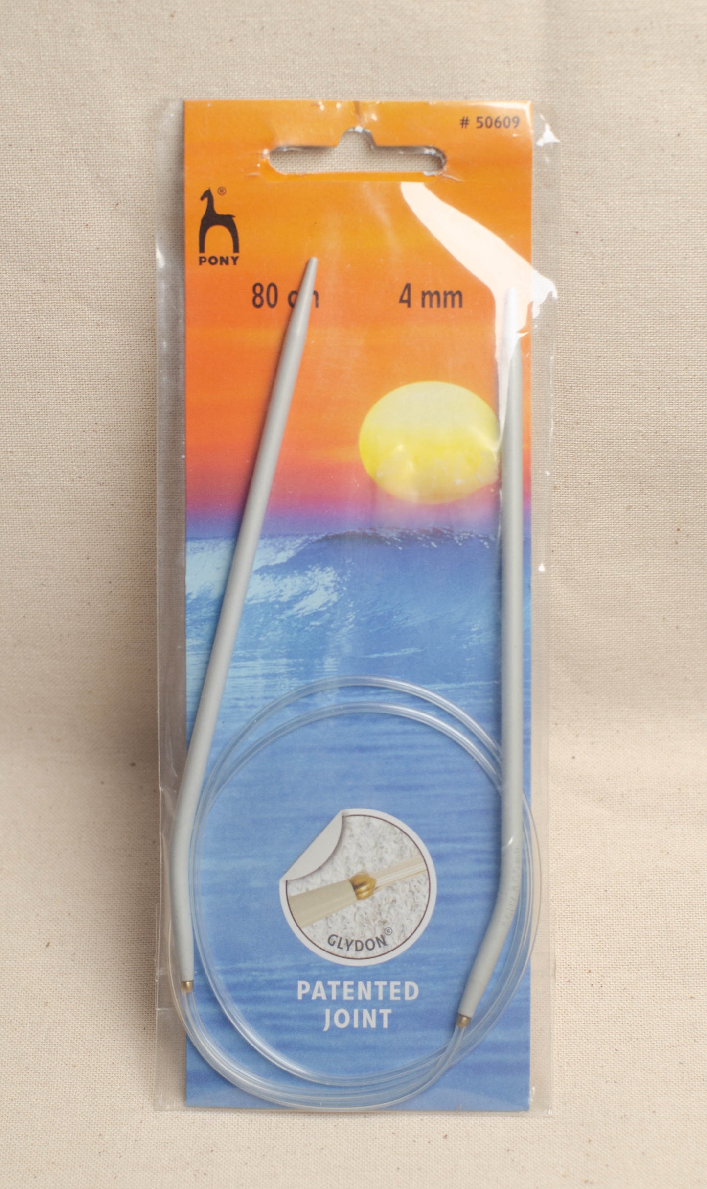 80cm/ 4.0mm Pony Classic Fixed Circular Knitting Needles