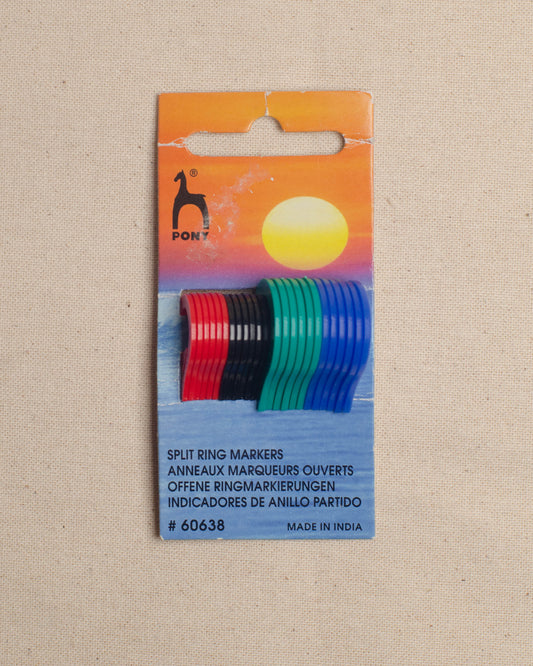 Pony Split Ring Markers 12 small/ 12 Large