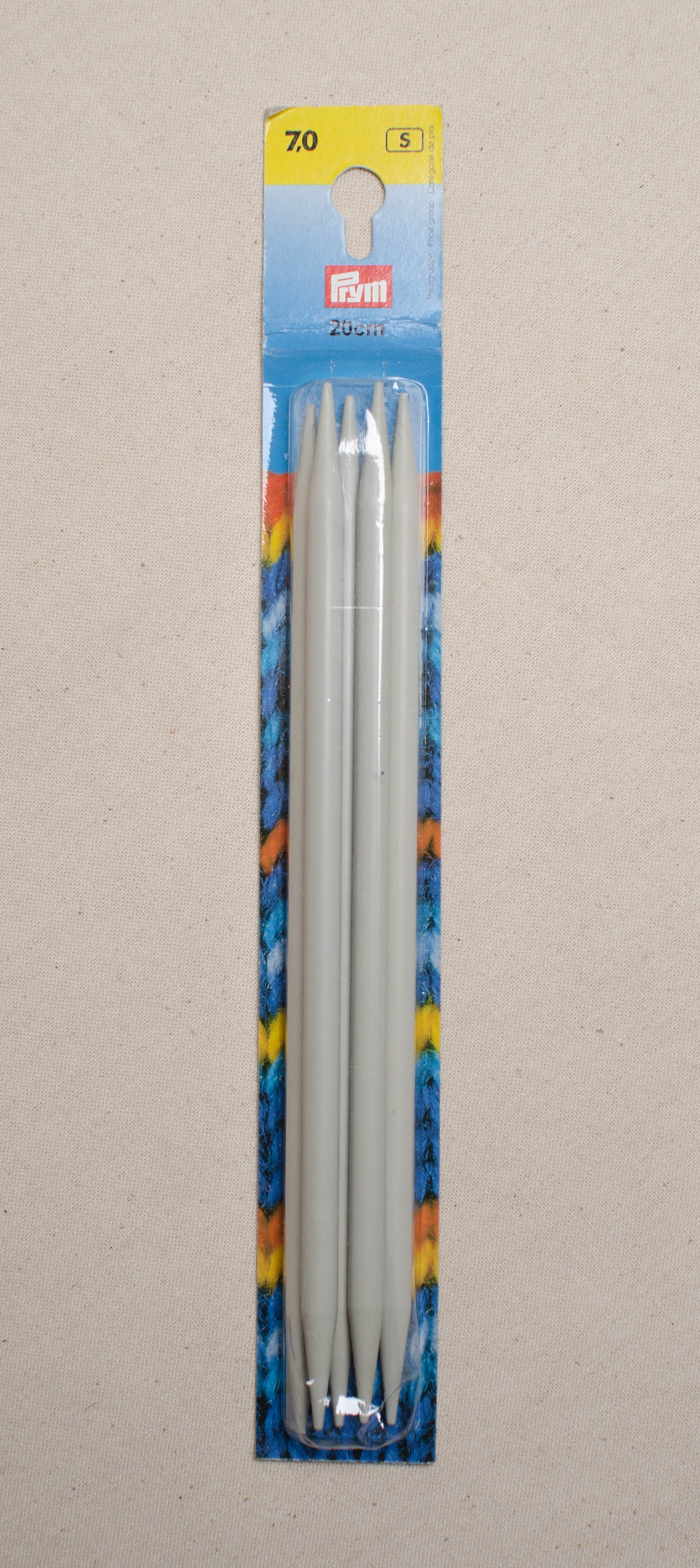 Prym 20cm Double Point Knitting Needles - 20cm X 7mm