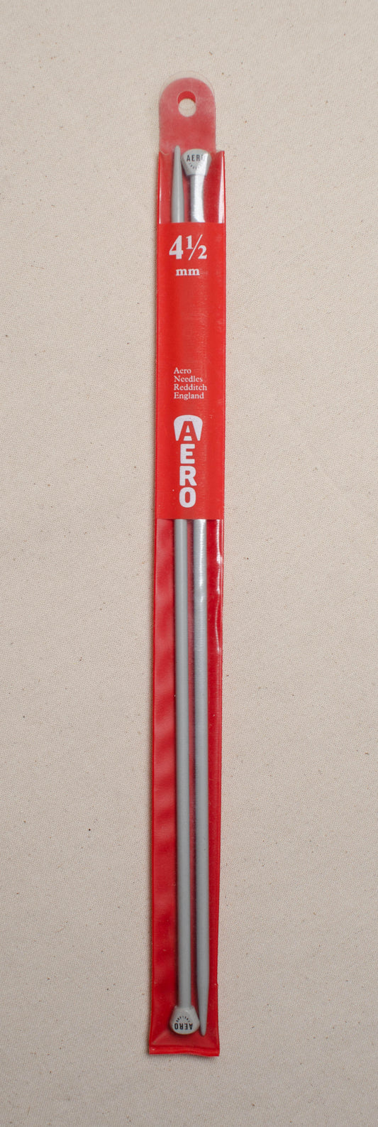 Aero 30cm Knitting Needles - 30cm X 4.50mm