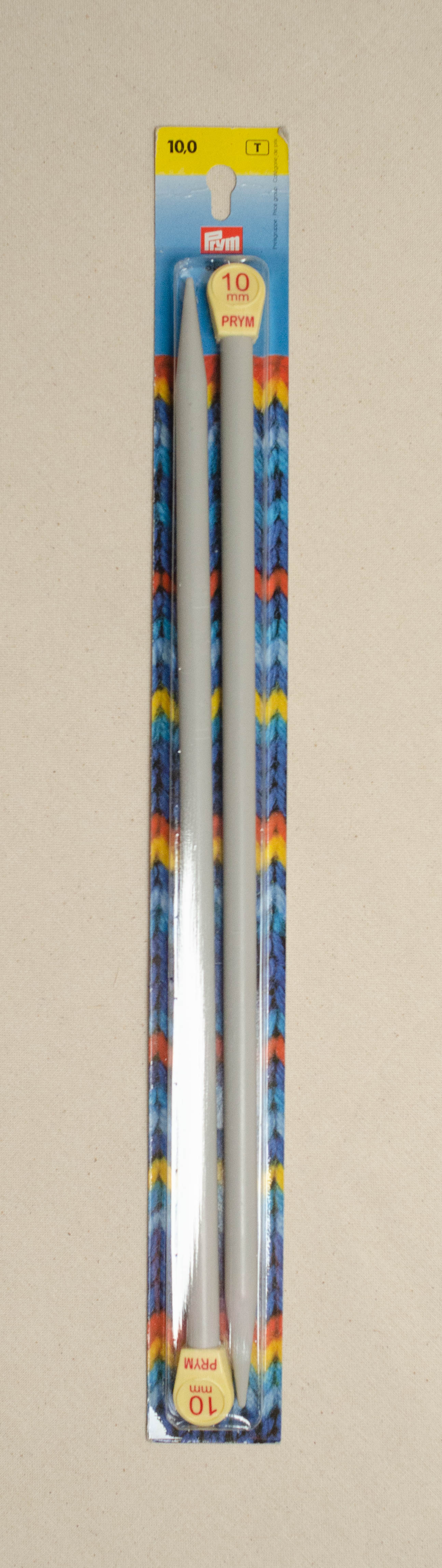 Prym 35cm Knitting Needles - 35cm X 10.0mm