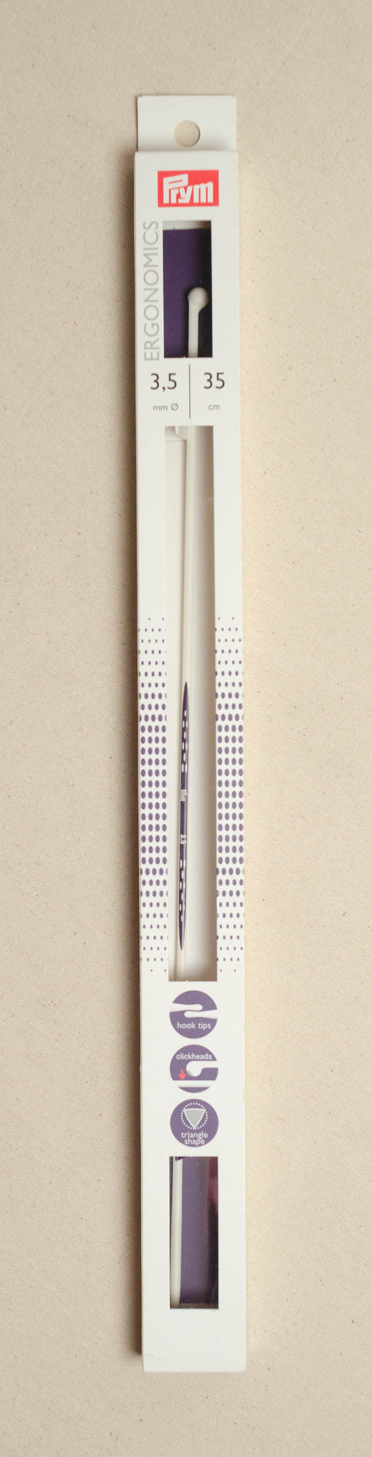 Prym Ergonomics 35cm Knitting Needles - 35cm X 3.5mm