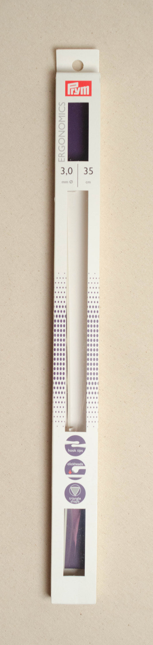 Prym Ergonomics 35cm Knitting Needles - 35cm X 3.0mm